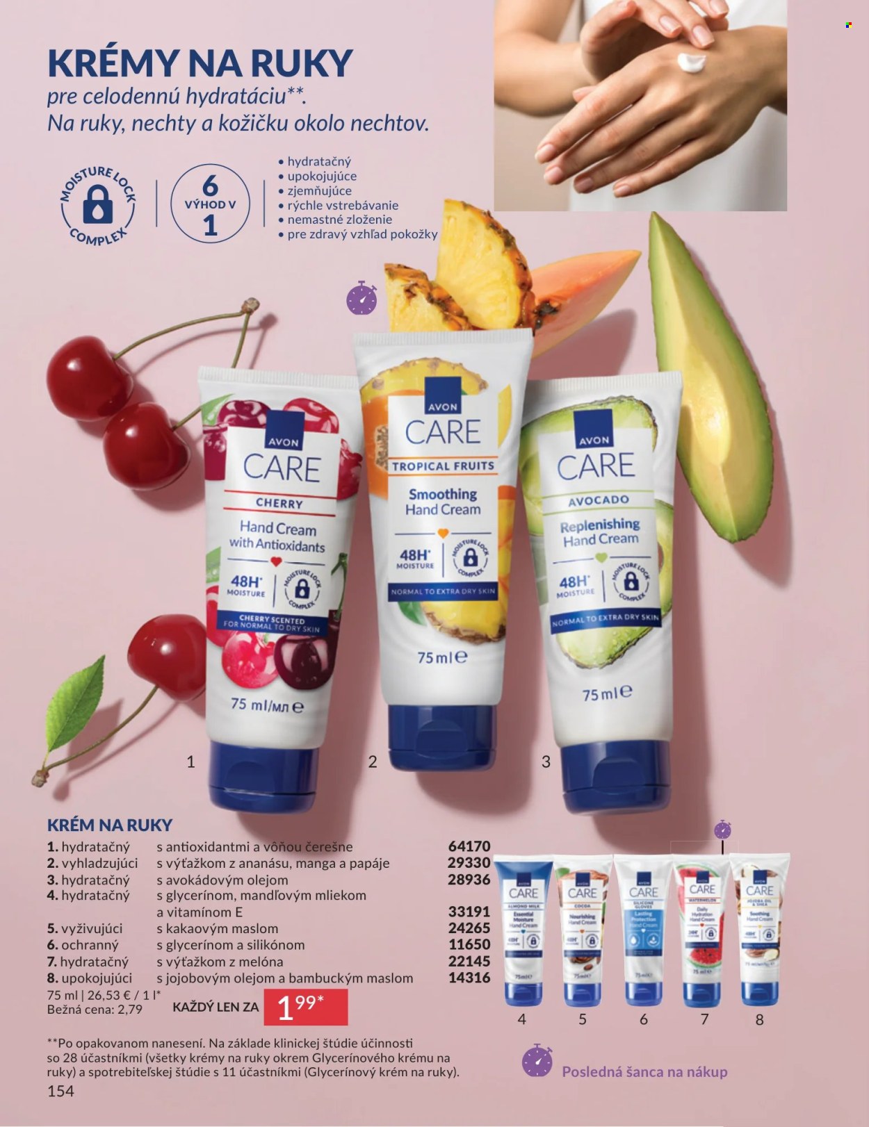 Leták Avon - 1.6.2026 - 30.6.2026. Strana 154