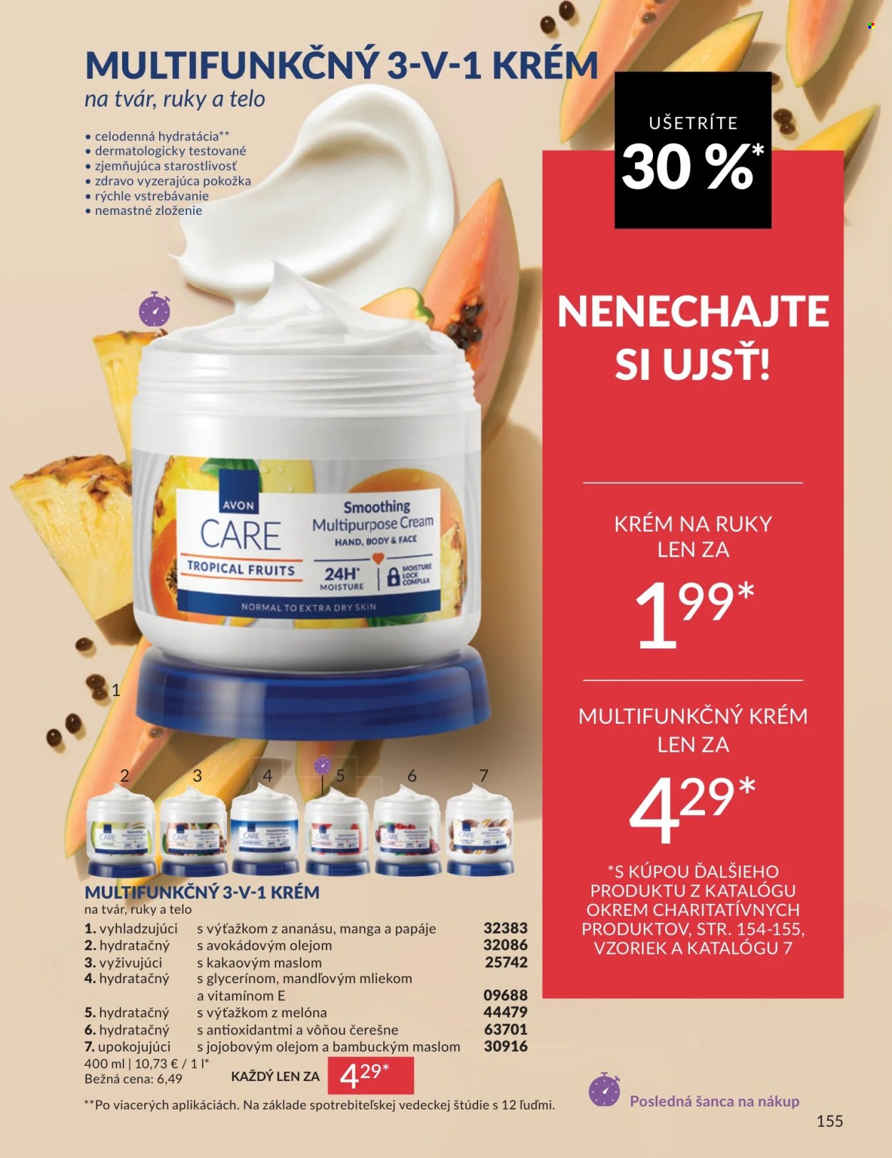 Leták Avon - 1.6.2026 - 30.6.2026. Strana 155