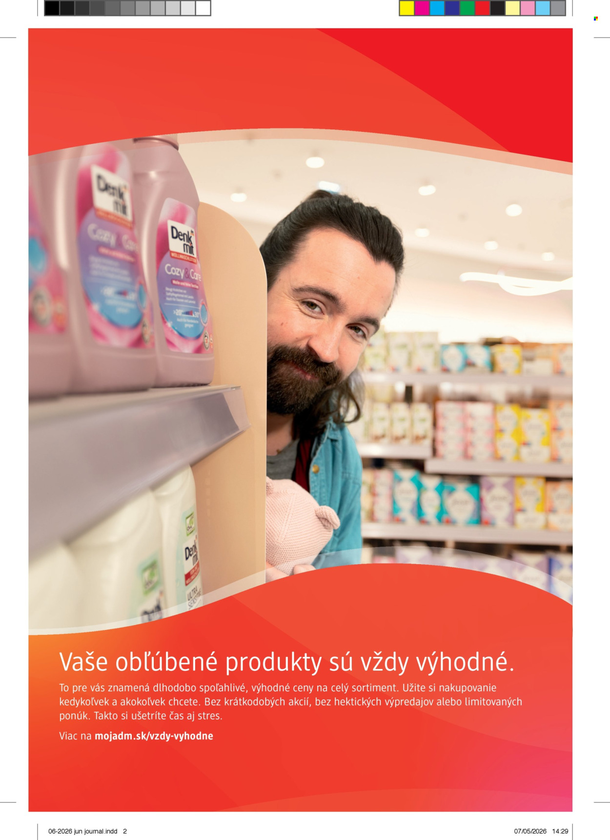 Leták dm drogerie - 1.6.2026 - 30.6.2026. Strana 2