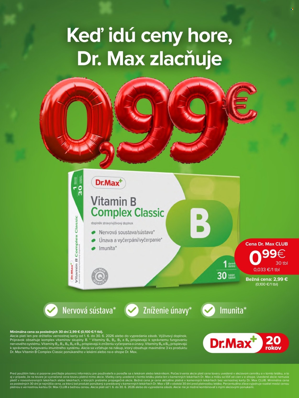 Leták Dr. Max - 1.6.2026 - 30.6.2026. Strana 16