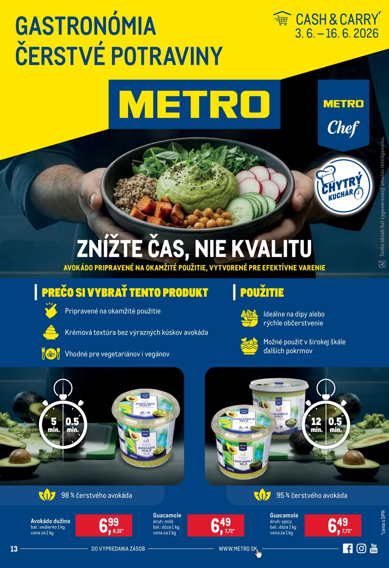 Leták Metro - 3.6.2026 - 16.6.2026. Strana 1