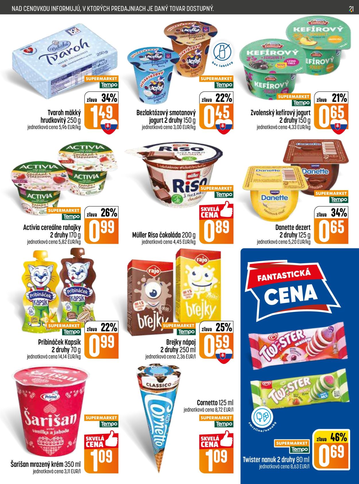 Leták COOP Jednota - 4.6.2026 - 10.6.2026. Strana 21