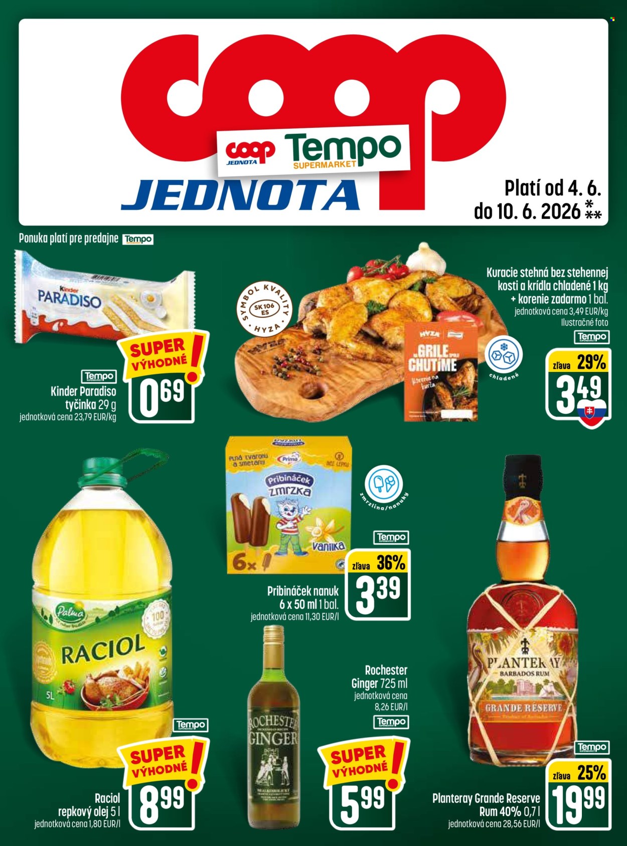 Leták COOP Jednota - 4.6.2026 - 10.6.2026. Strana 29