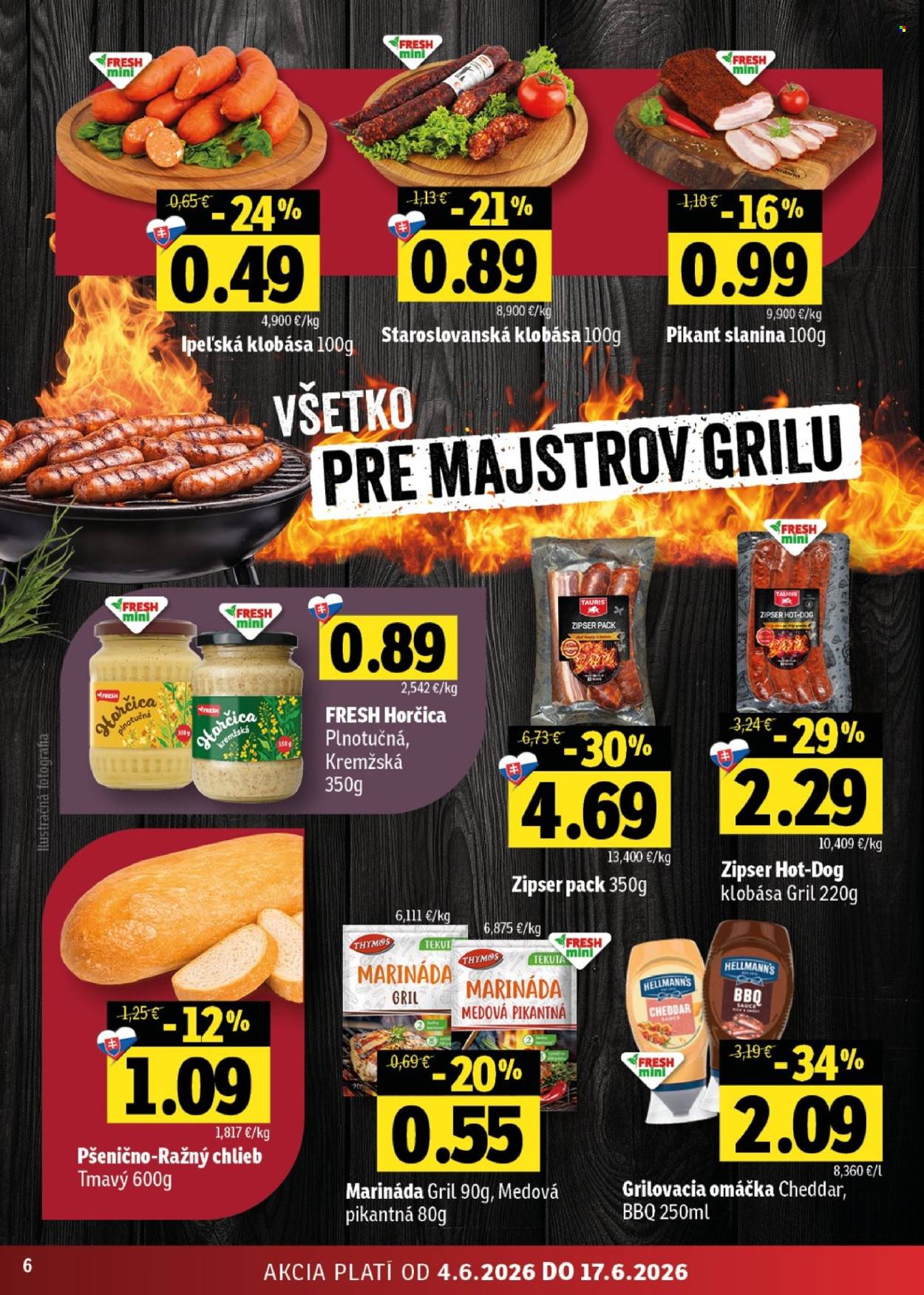 Leták FRESH - 4.6.2026 - 17.6.2026. Strana 6