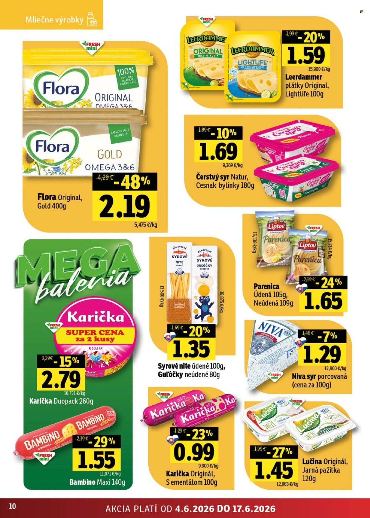 Leták FRESH - 4.6.2026 - 17.6.2026. Strana 10