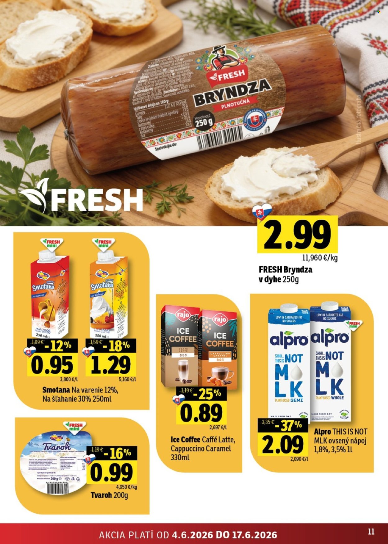 Leták FRESH - 4.6.2026 - 17.6.2026. Strana 11