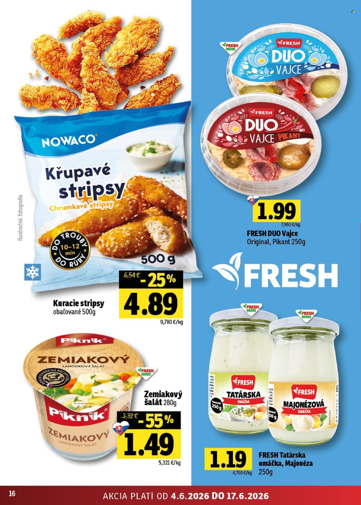Leták FRESH - 4.6.2026 - 17.6.2026. Strana 16