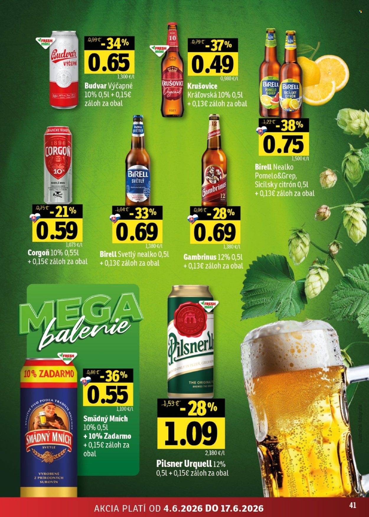 Leták FRESH - 4.6.2026 - 17.6.2026. Strana 41