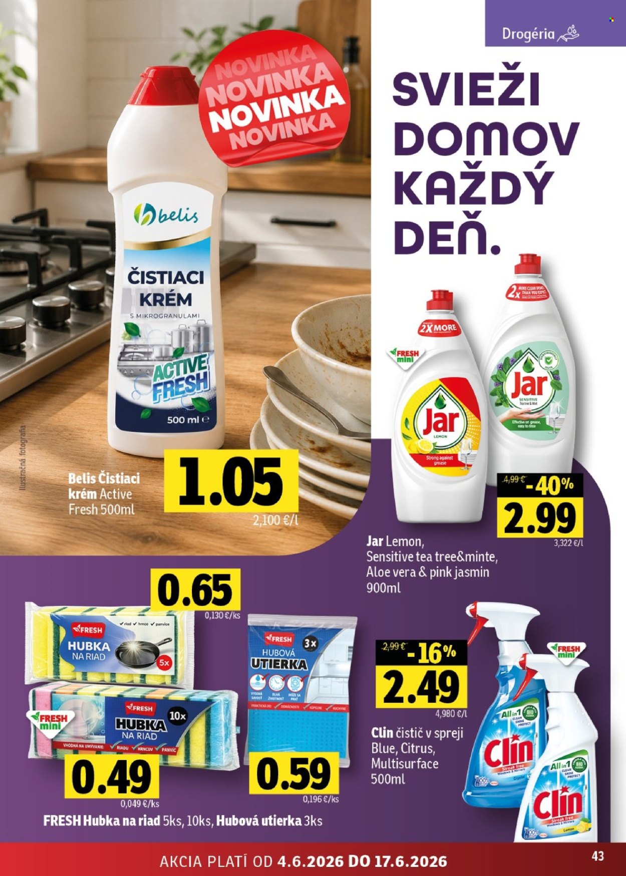 Leták FRESH - 4.6.2026 - 17.6.2026. Strana 43