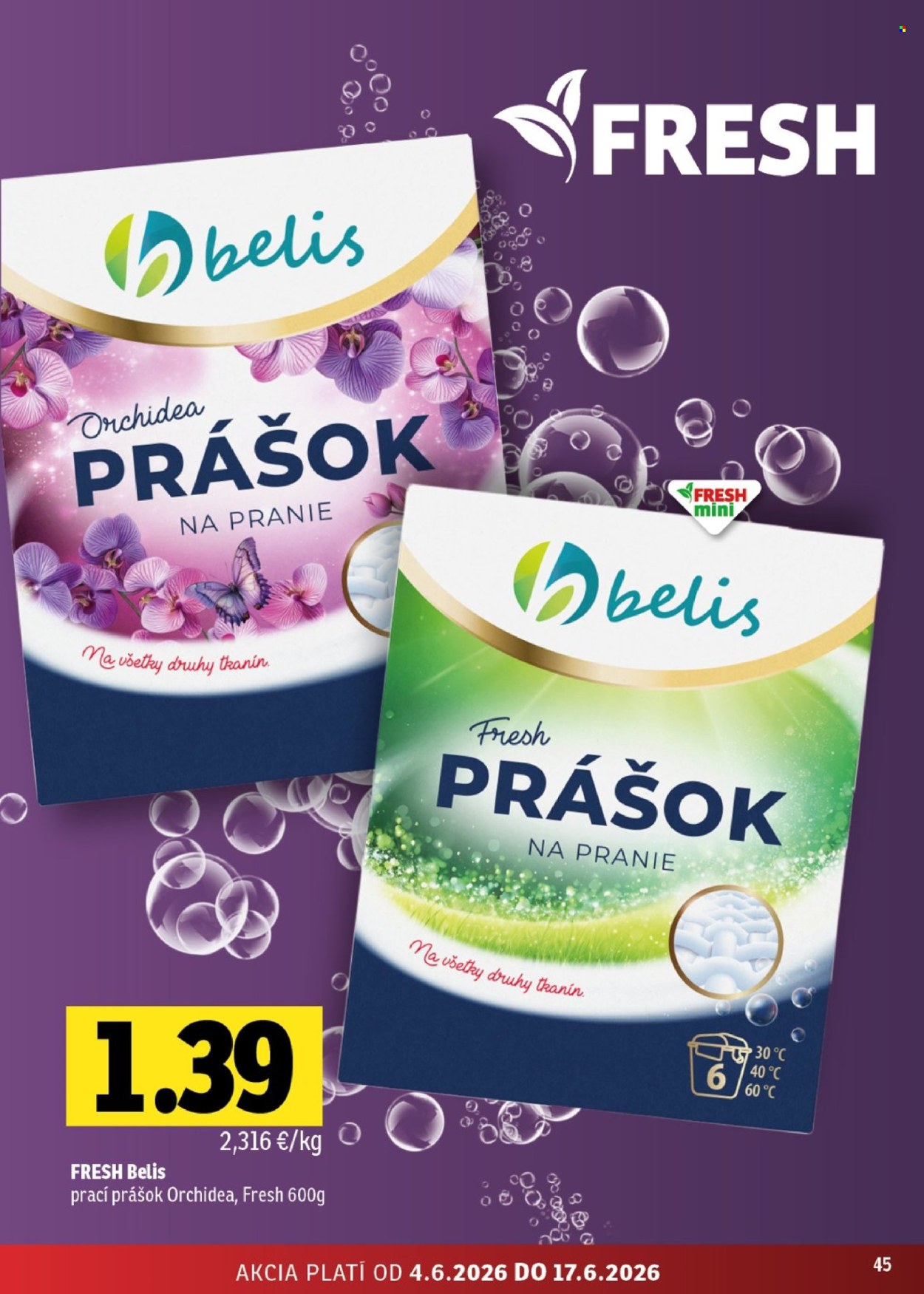 Leták FRESH - 4.6.2026 - 17.6.2026. Strana 45