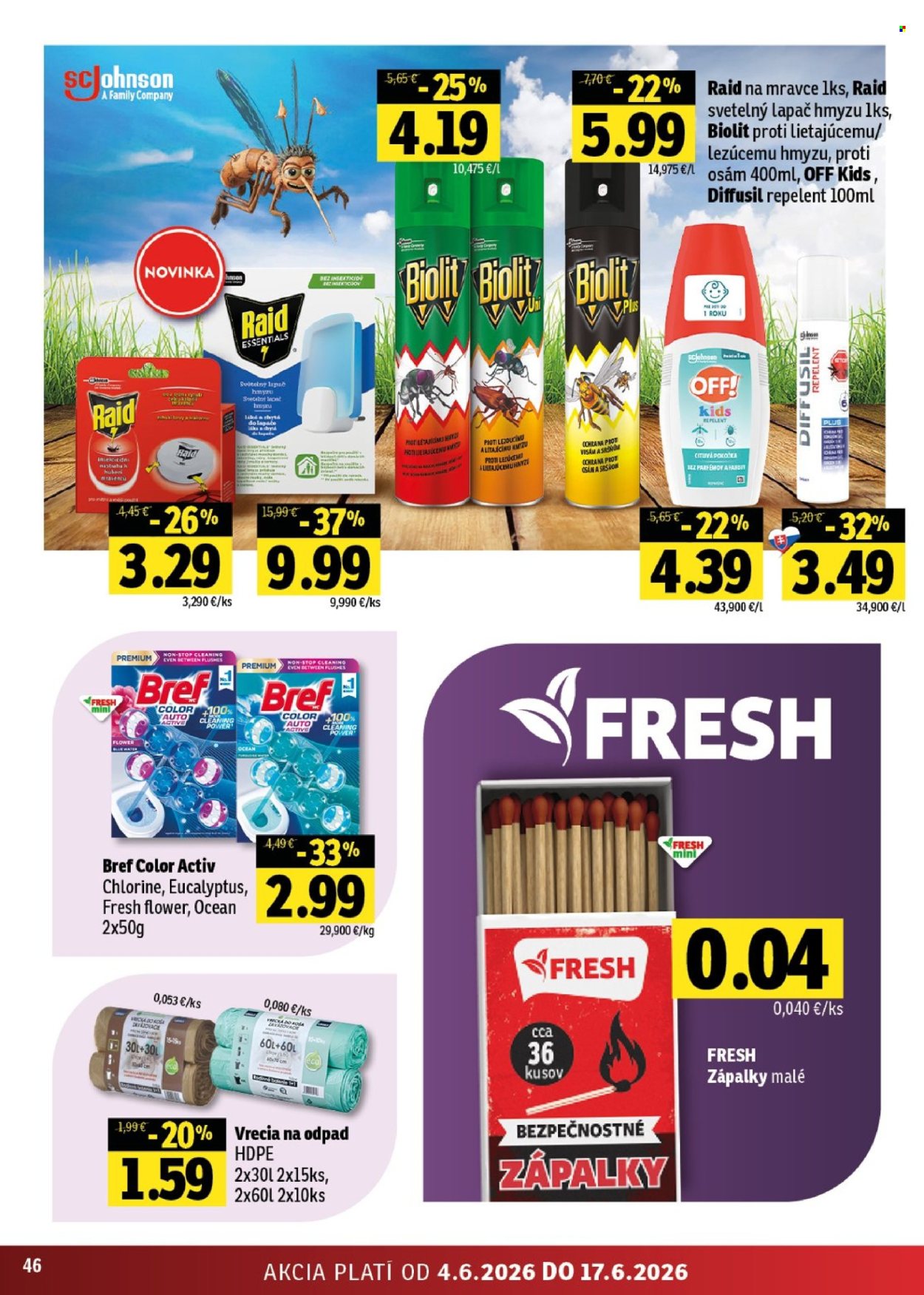 Leták FRESH - 4.6.2026 - 17.6.2026. Strana 46