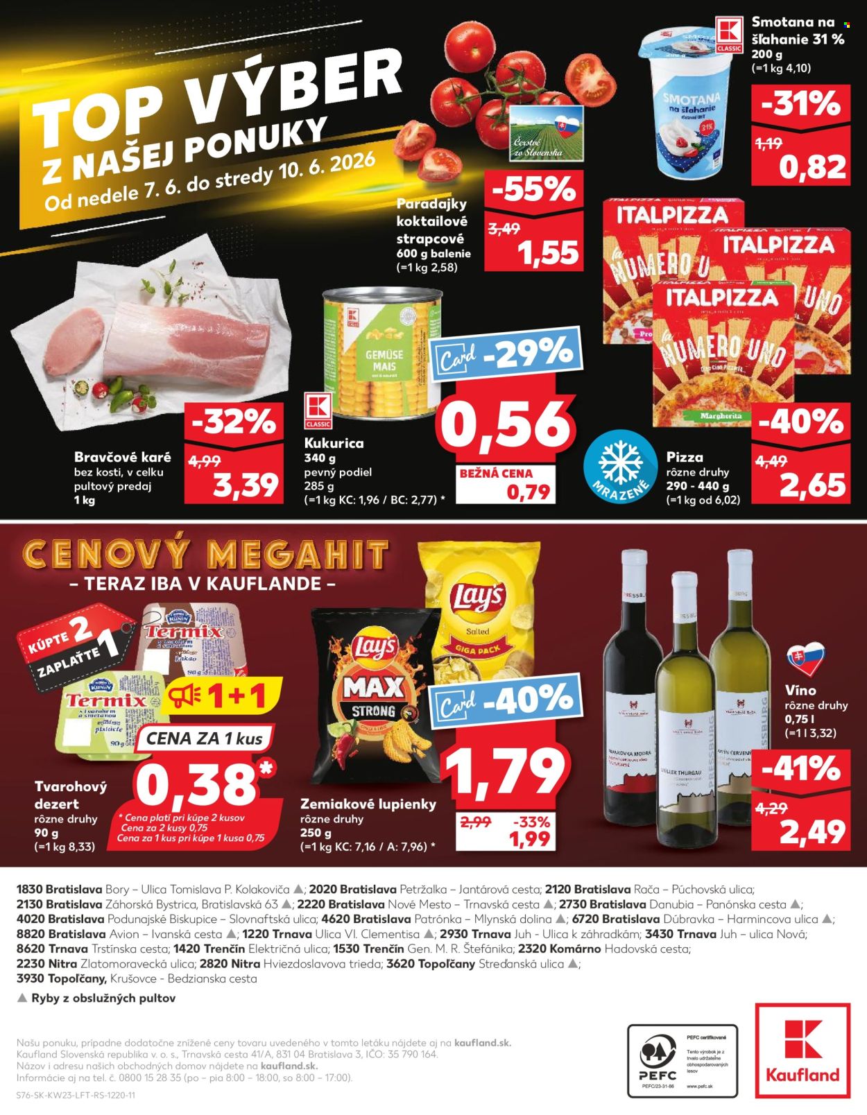 Leták Kaufland - 4.6.2026 - 10.6.2026. Strana 76