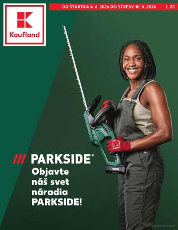 Leták Kaufland - 4.6.2026 - 10.6.2026.