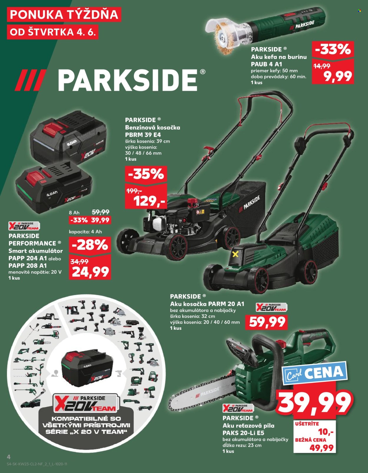 Leták Kaufland - 4.6.2026 - 10.6.2026. Strana 4