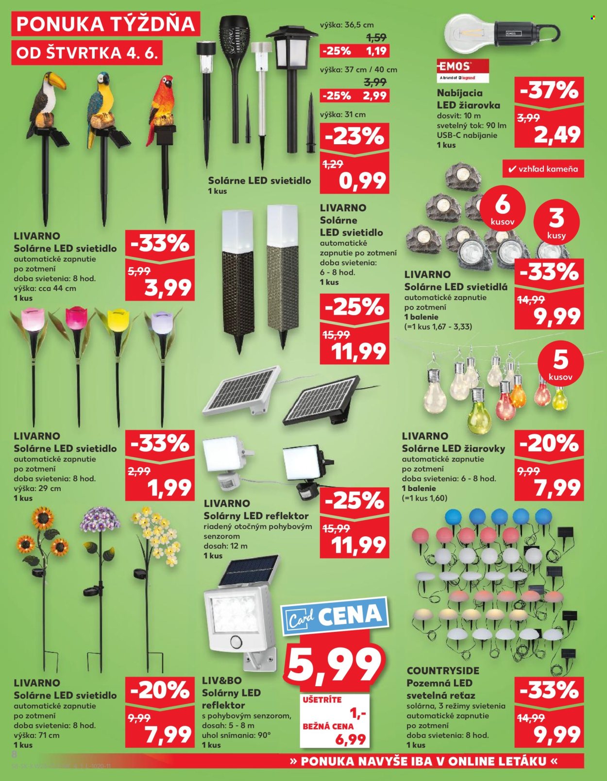Leták Kaufland - 4.6.2026 - 10.6.2026. Strana 8