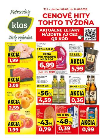 Leták Klas - 8.6.2026 - 14.6.2026.