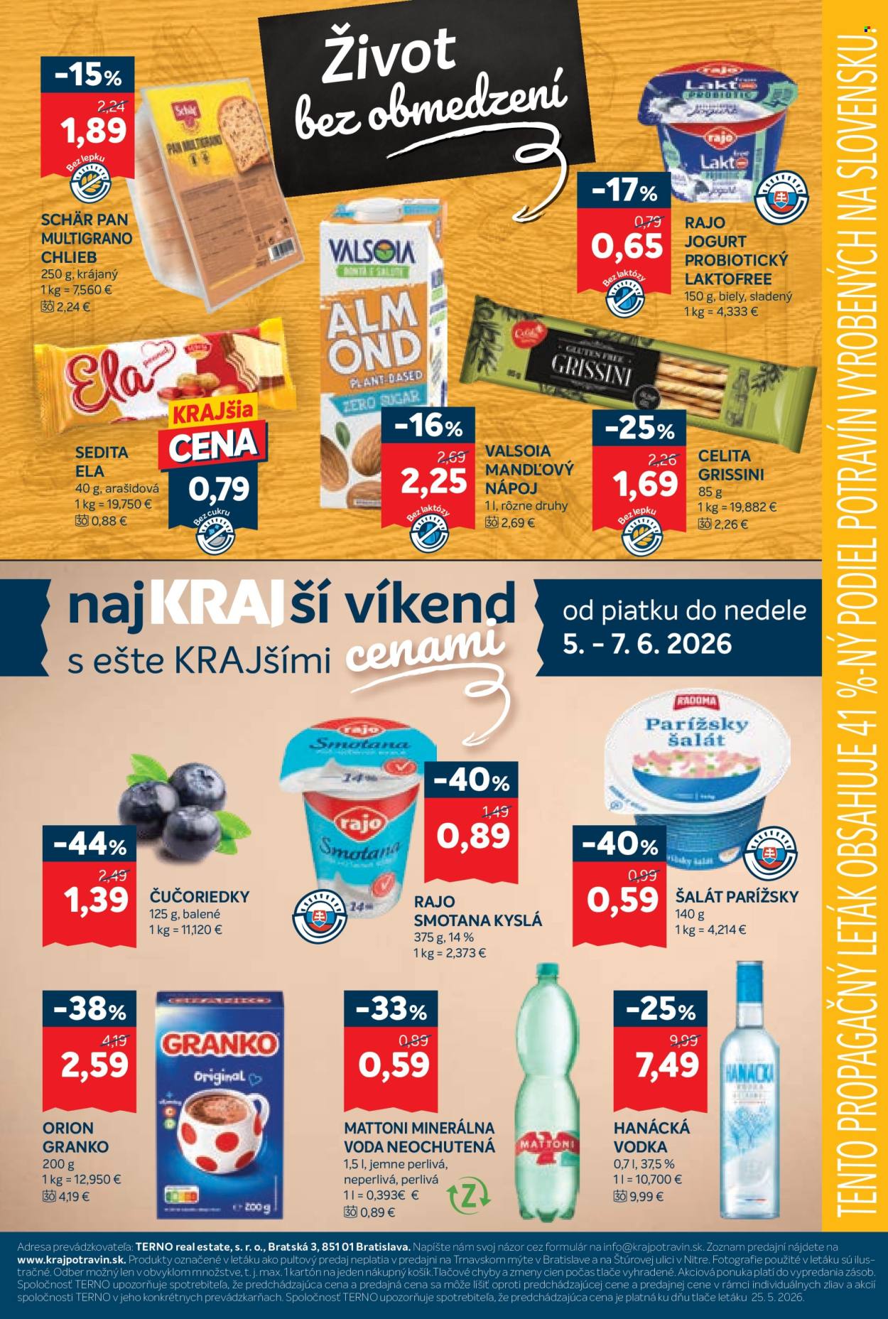 Leták Kraj - 4.6.2026 - 10.6.2026. Strana 18