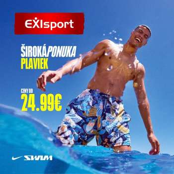 Leták Exisport.