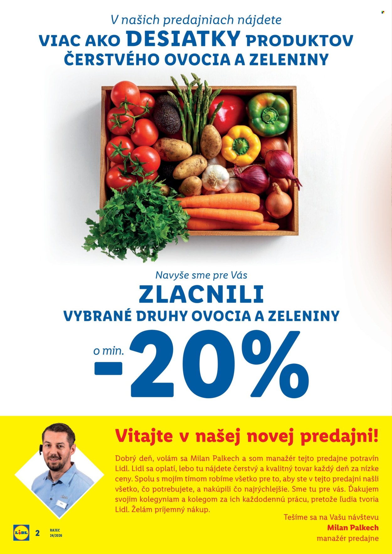 Leták Lidl - 8.6.2026 - 14.6.2026. Strana 2