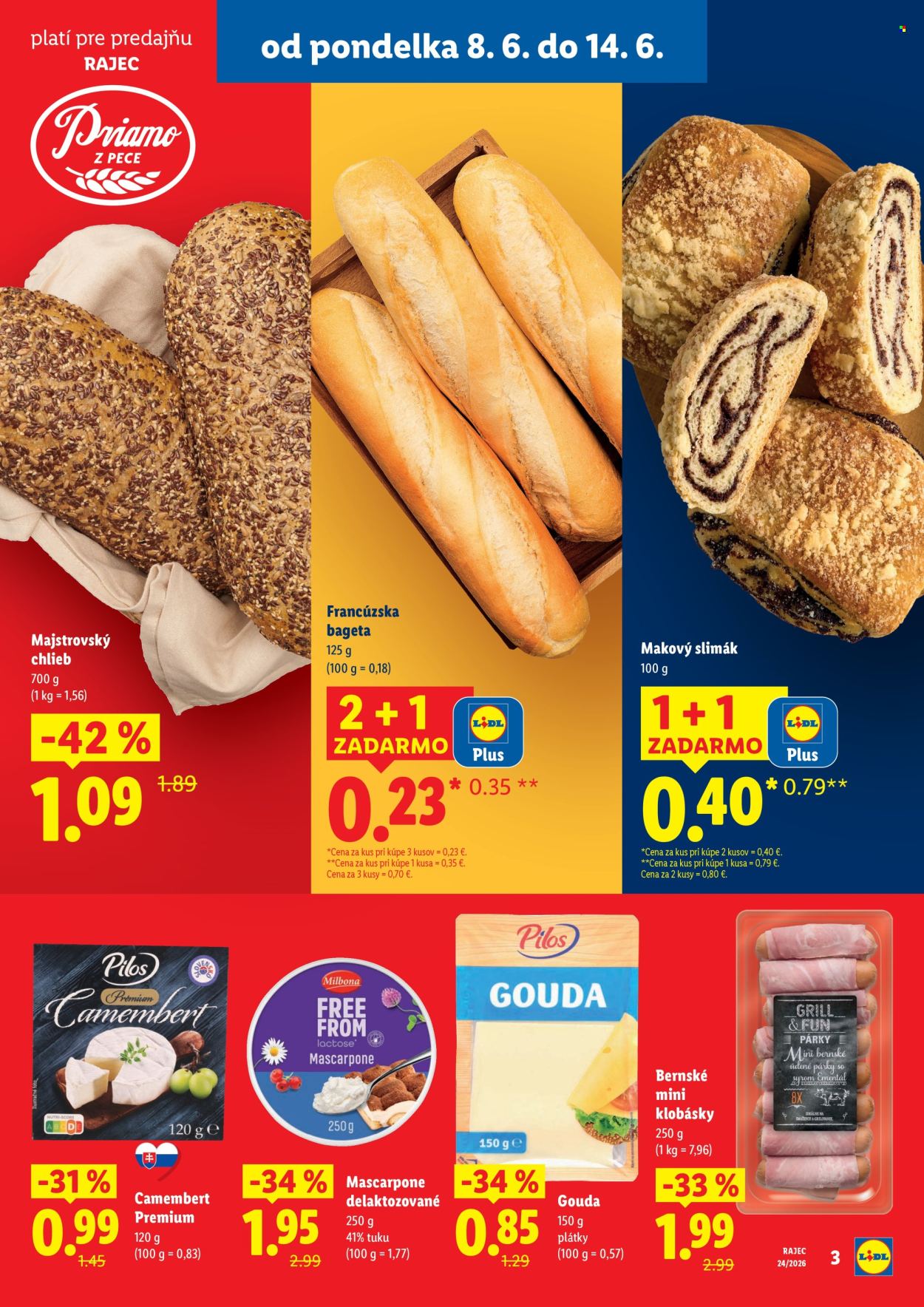 Leták Lidl - 8.6.2026 - 14.6.2026. Strana 3