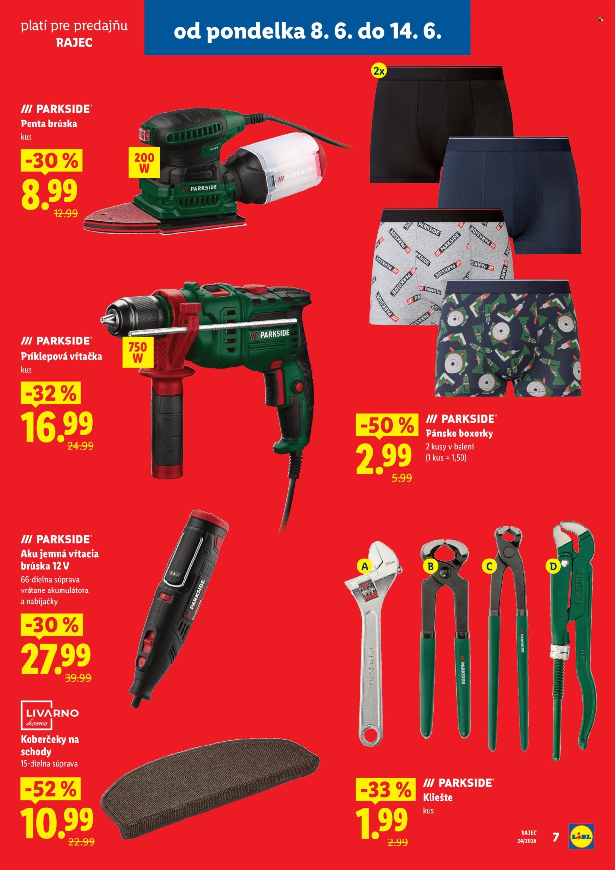 Leták Lidl - 8.6.2026 - 14.6.2026. Strana 7