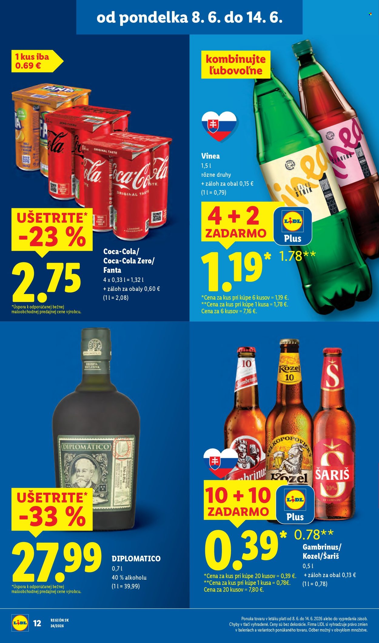 Leták Lidl - 8.6.2026 - 14.6.2026. Strana 22