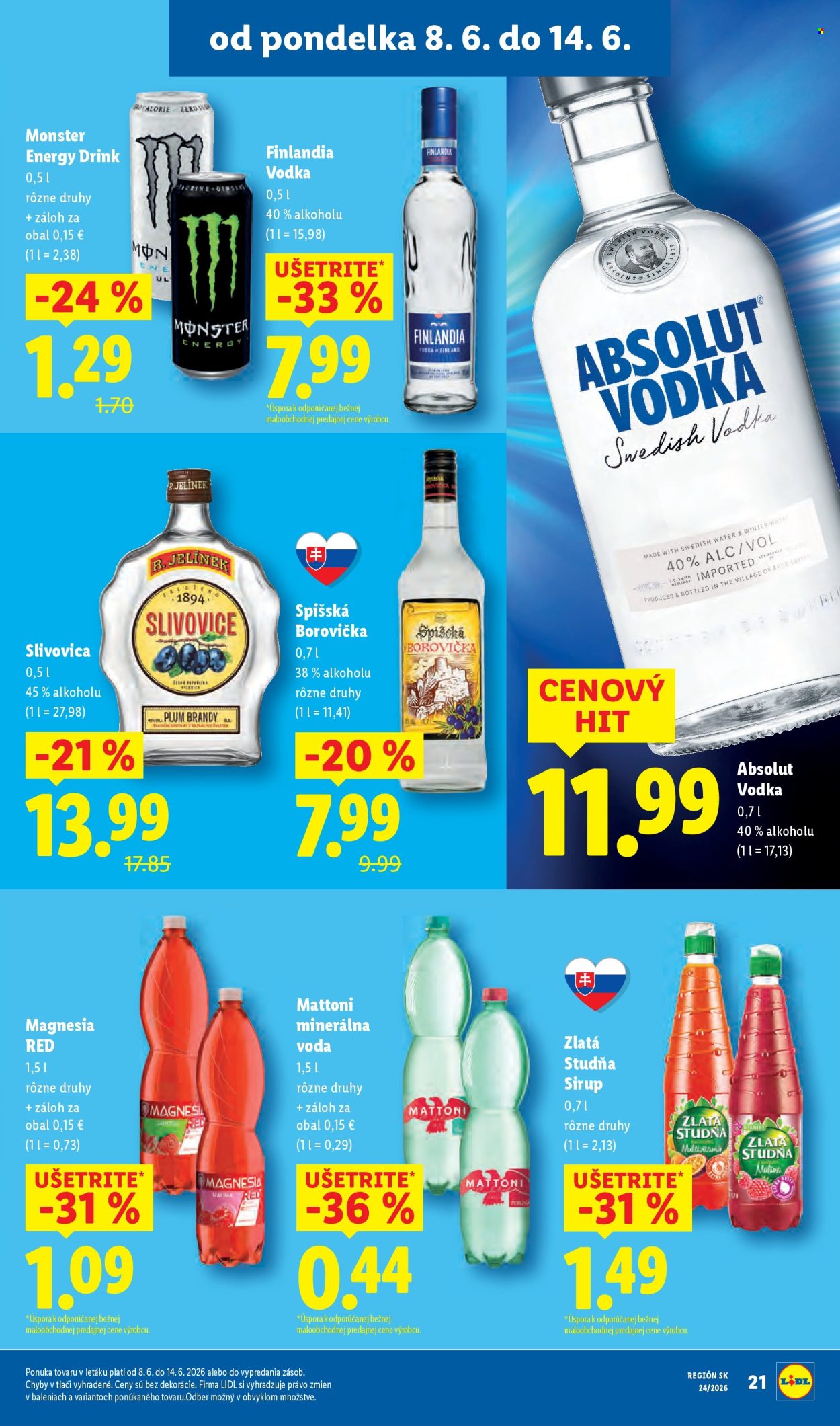 Leták Lidl - 8.6.2026 - 14.6.2026. Strana 33