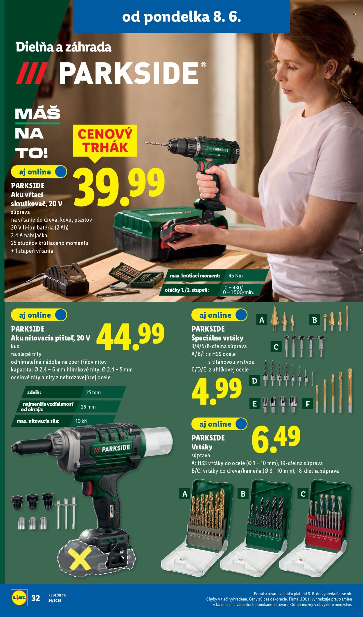 Leták Lidl - 8.6.2026 - 14.6.2026. Strana 48