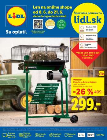 Leták Lidl - 8.6.2026 - 21.6.2026.