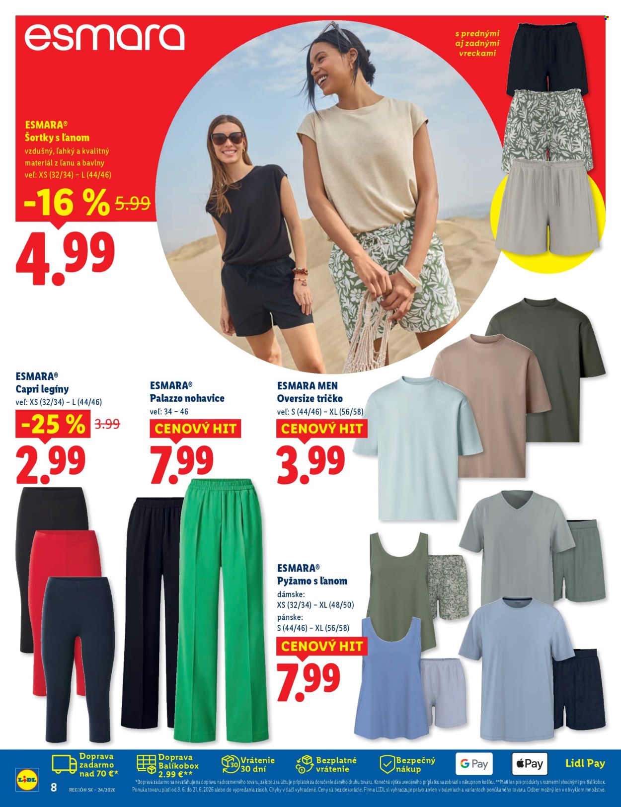 Leták Lidl - 8.6.2026 - 21.6.2026. Strana 8