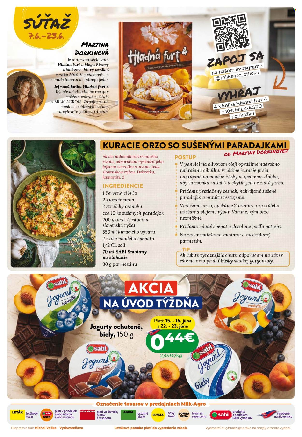 Leták Milk AGRO - 10.6.2026 - 23.6.2026. Strana 2