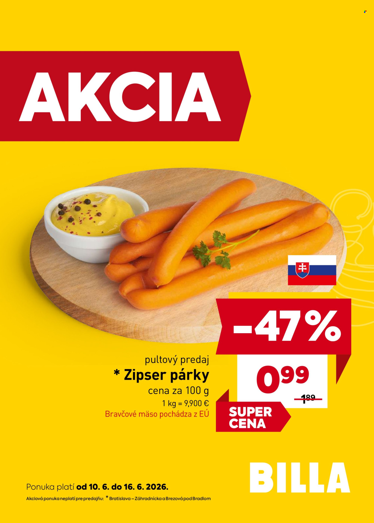 Leták Billa - 10.6.2026 - 16.6.2026. Strana 11