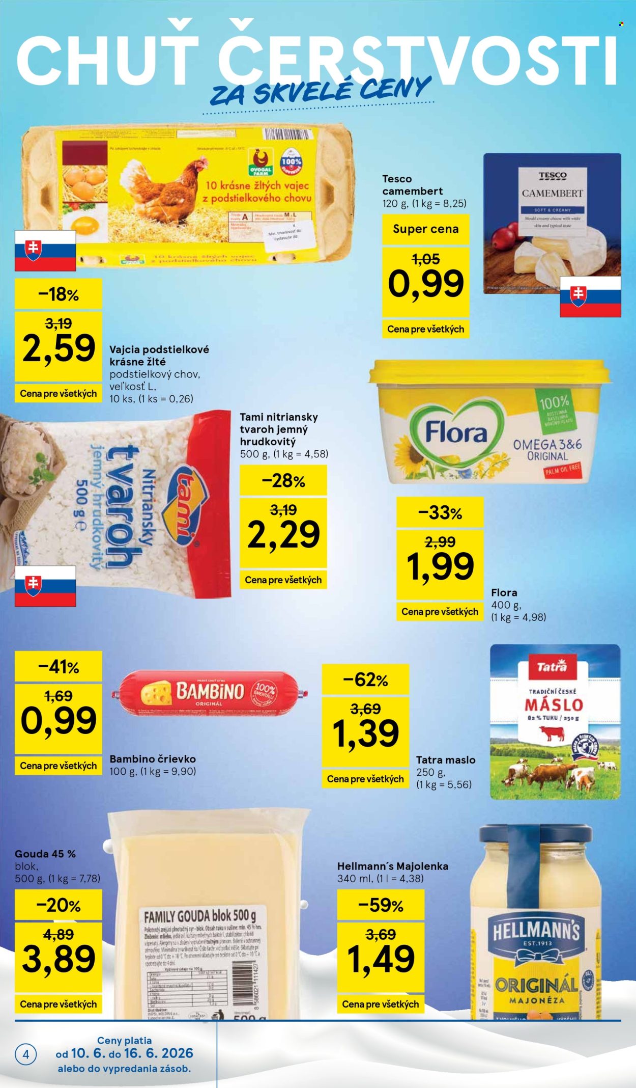 Leták TESCO - 10.6.2026 - 16.6.2026. Strana 4