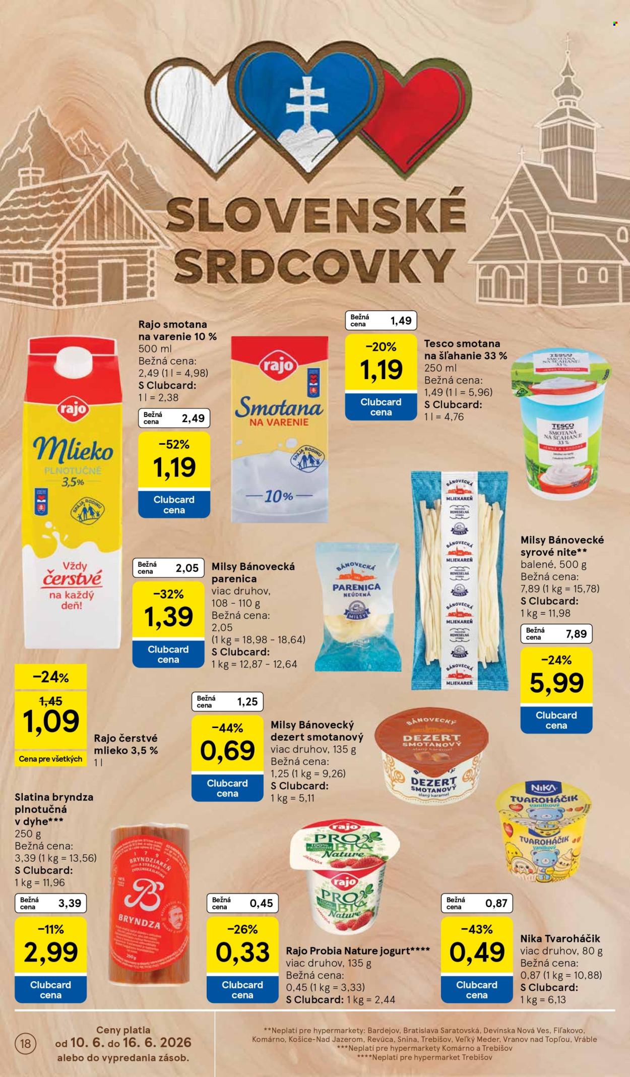 Leták TESCO - 10.6.2026 - 16.6.2026. Strana 18