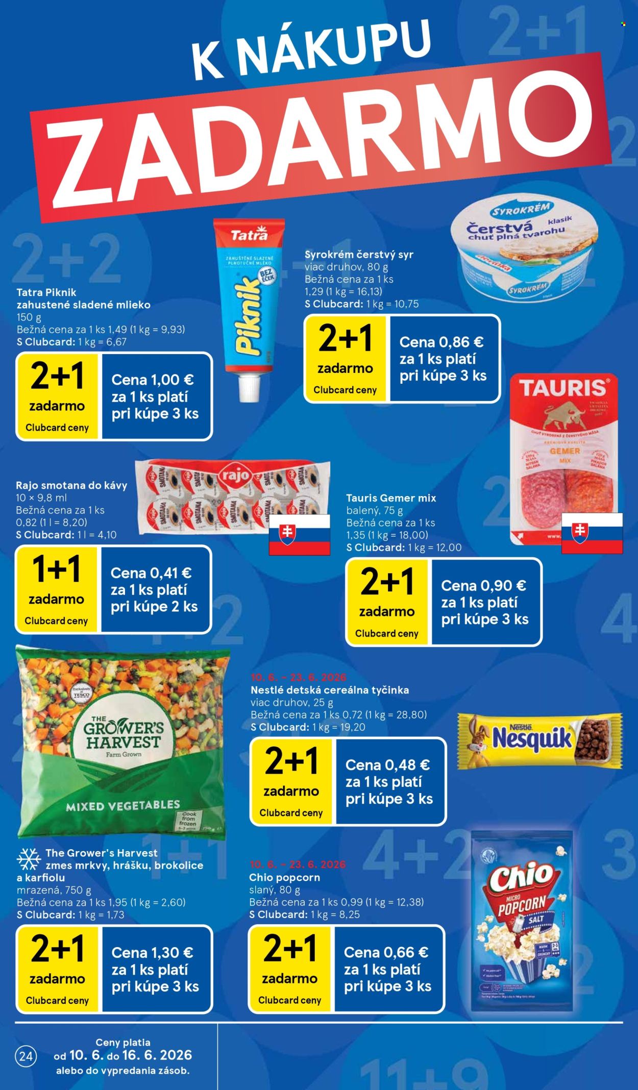 Leták TESCO - 10.6.2026 - 16.6.2026. Strana 24