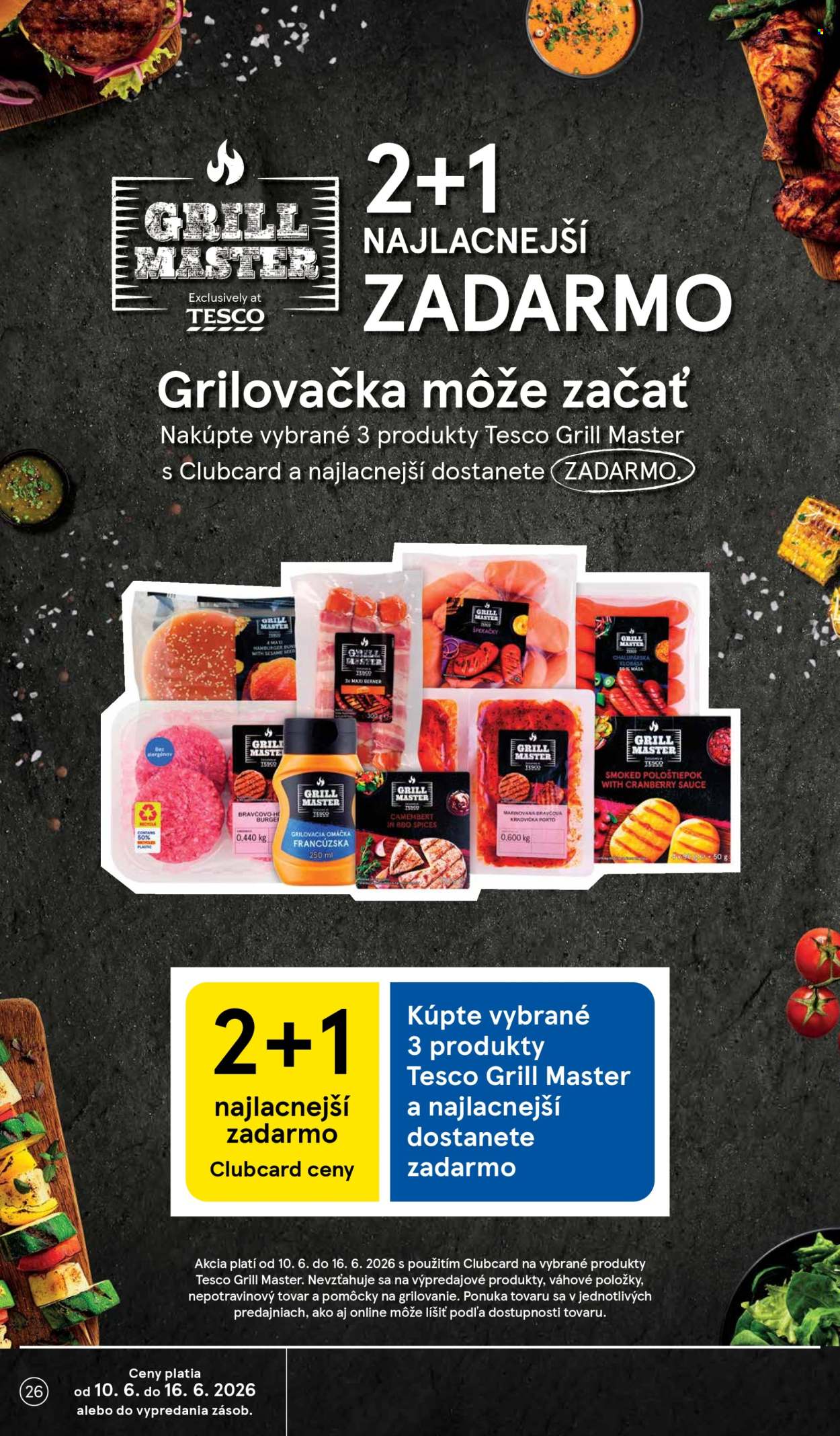 Leták TESCO - 10.6.2026 - 16.6.2026. Strana 26
