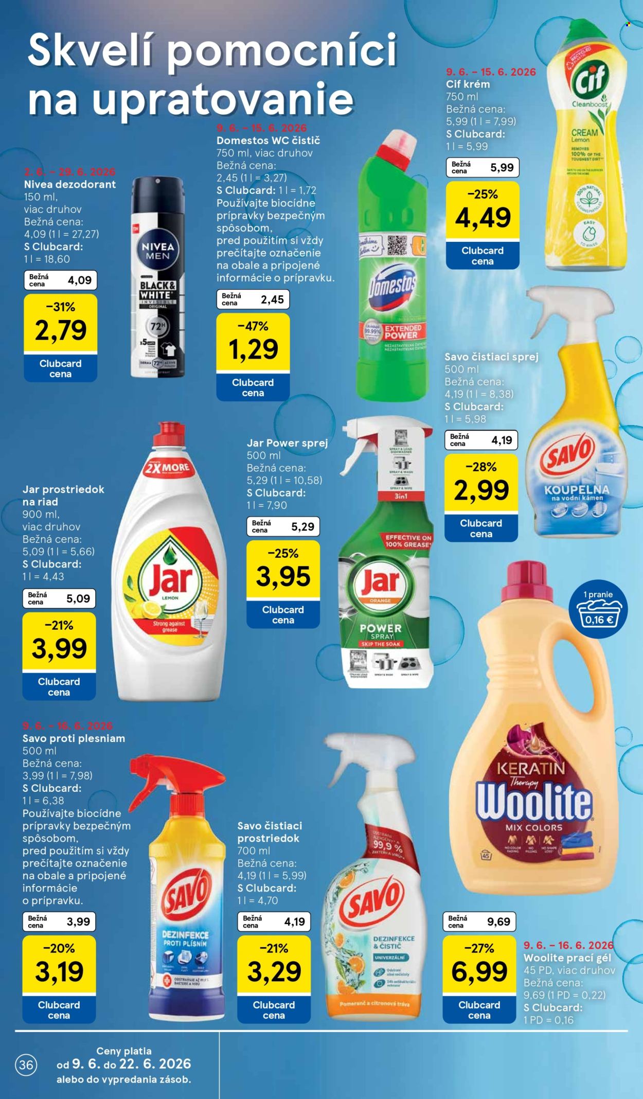 Leták TESCO - 10.6.2026 - 16.6.2026. Strana 36