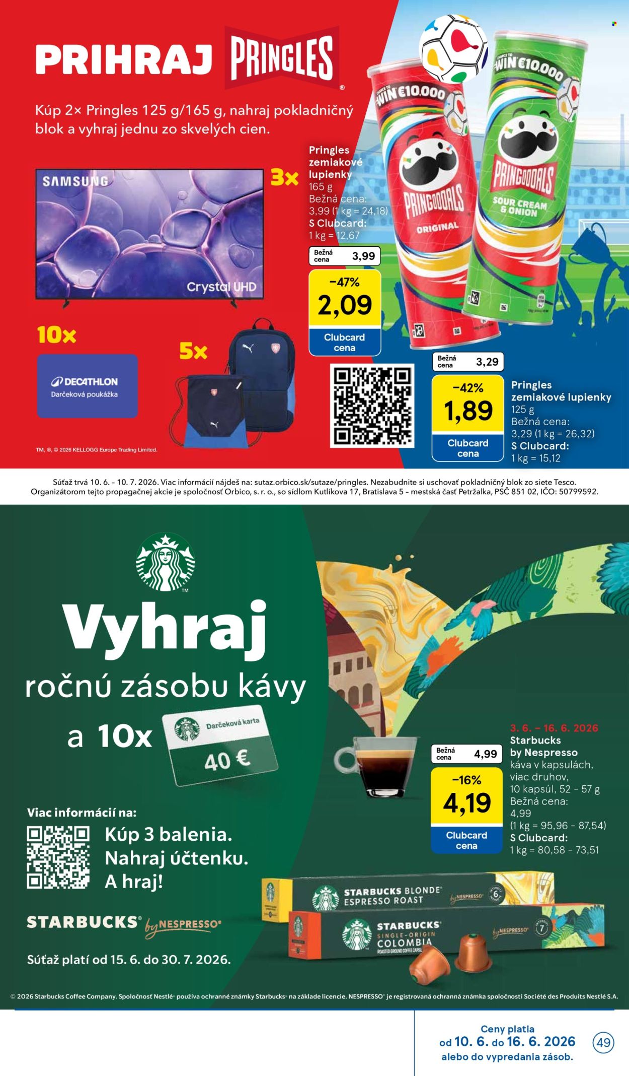 Leták TESCO - 10.6.2026 - 16.6.2026. Strana 49