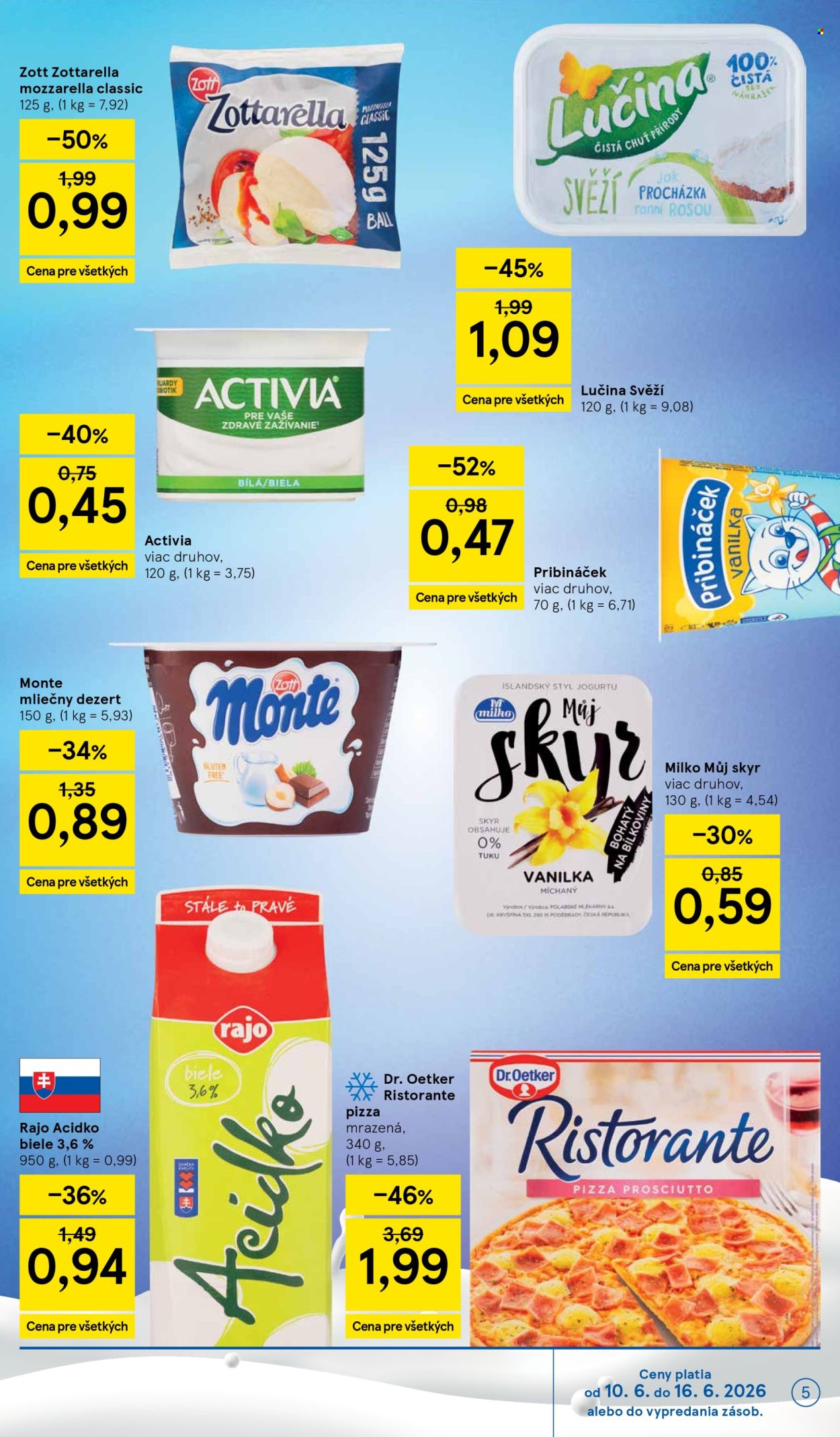 Leták TESCO supermarket - 10.6.2026 - 16.6.2026. Strana 5