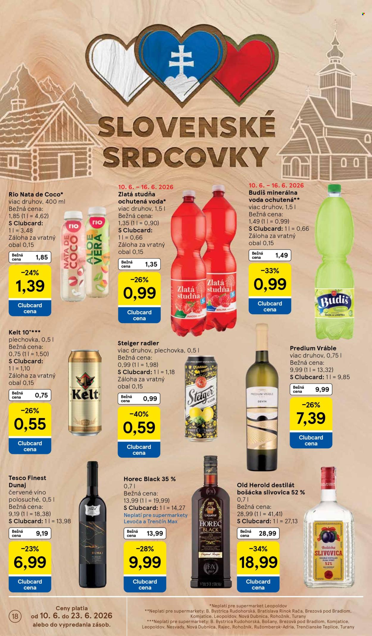 Leták TESCO supermarket - 10.6.2026 - 16.6.2026. Strana 18