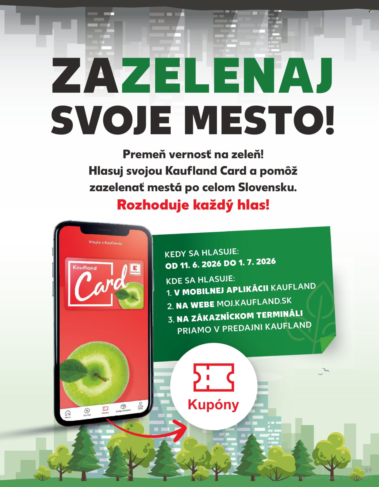 Leták Kaufland - 11.6.2026 - 17.6.2026. Strana 59