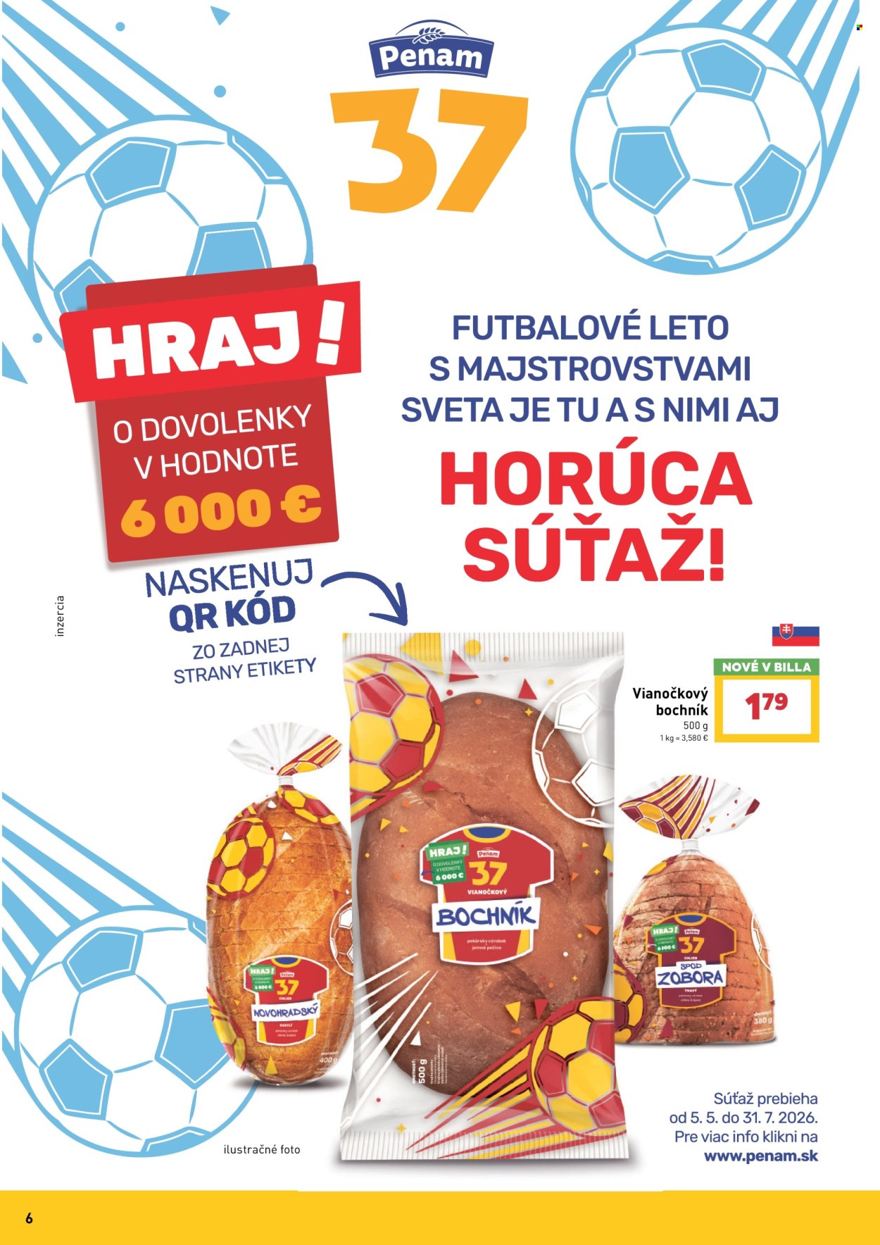 Leták Billa - 10.6.2026 - 21.7.2026. Strana 6