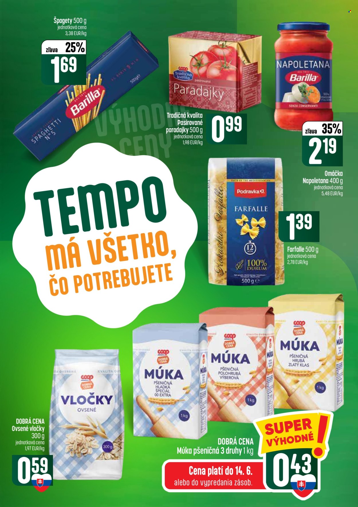 Leták COOP Jednota - 11.6.2026 - 17.6.2026. Strana 34