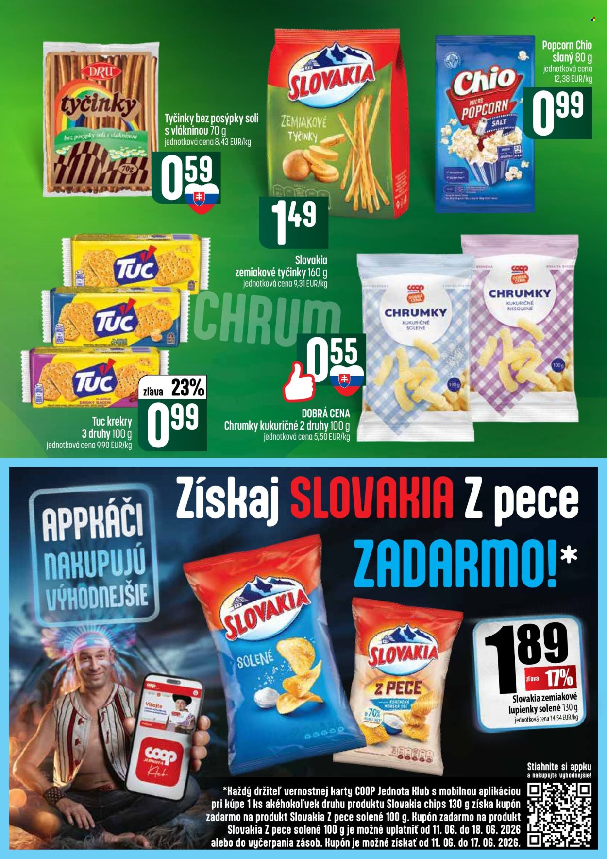 Leták COOP Jednota - 11.6.2026 - 17.6.2026. Strana 43