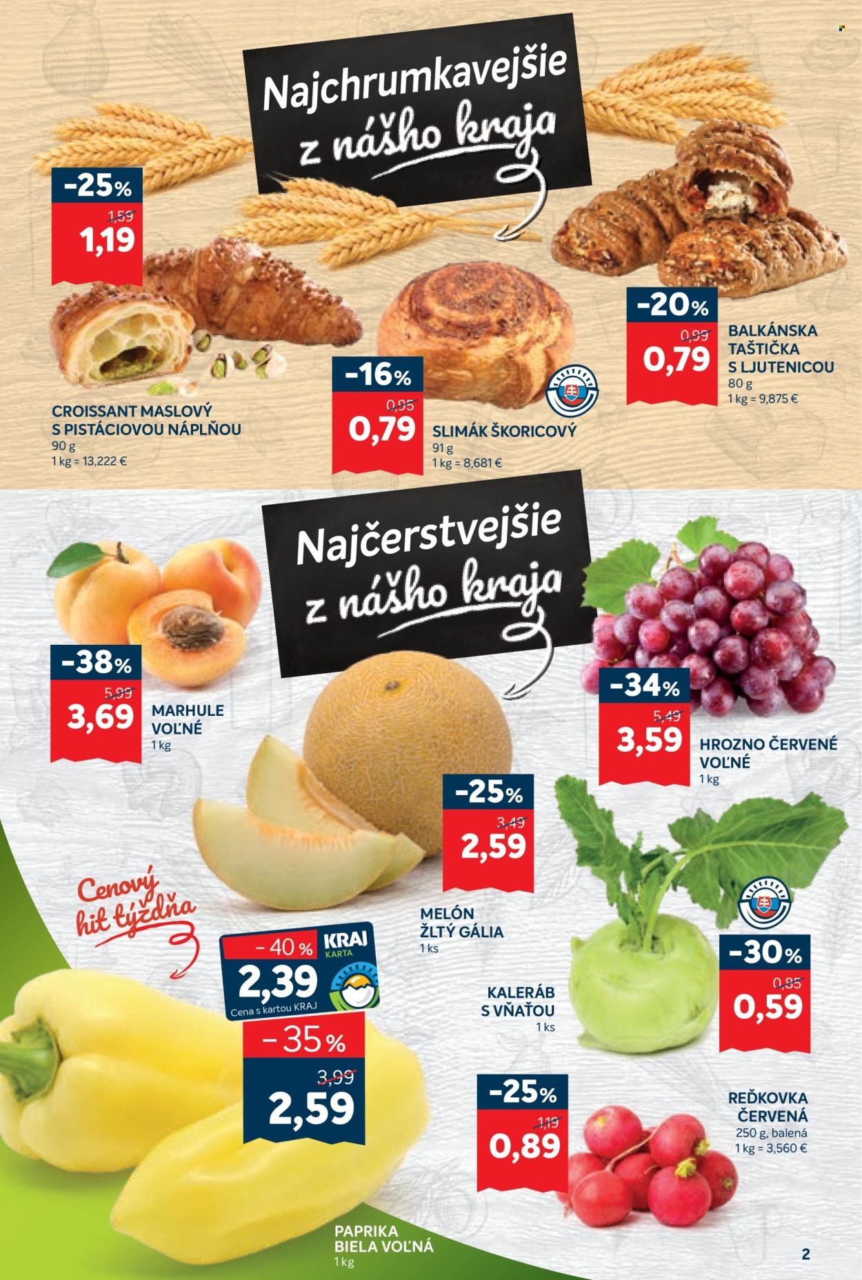 Leták Kraj - 11.6.2026 - 17.6.2026. Strana 2