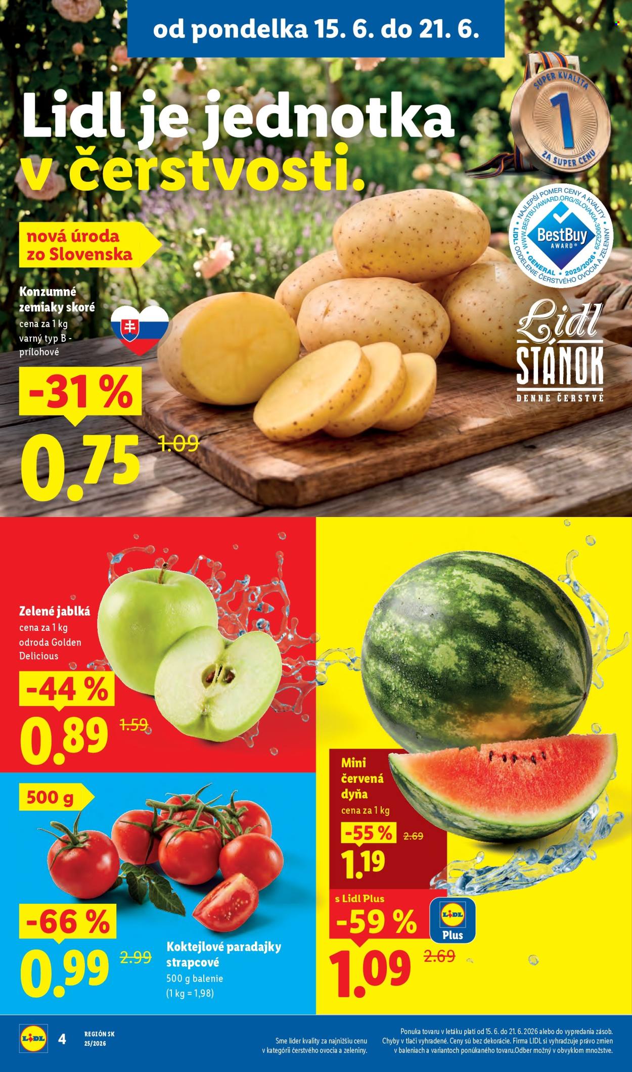 Leták Lidl - 15.6.2026 - 21.6.2026. Strana 4