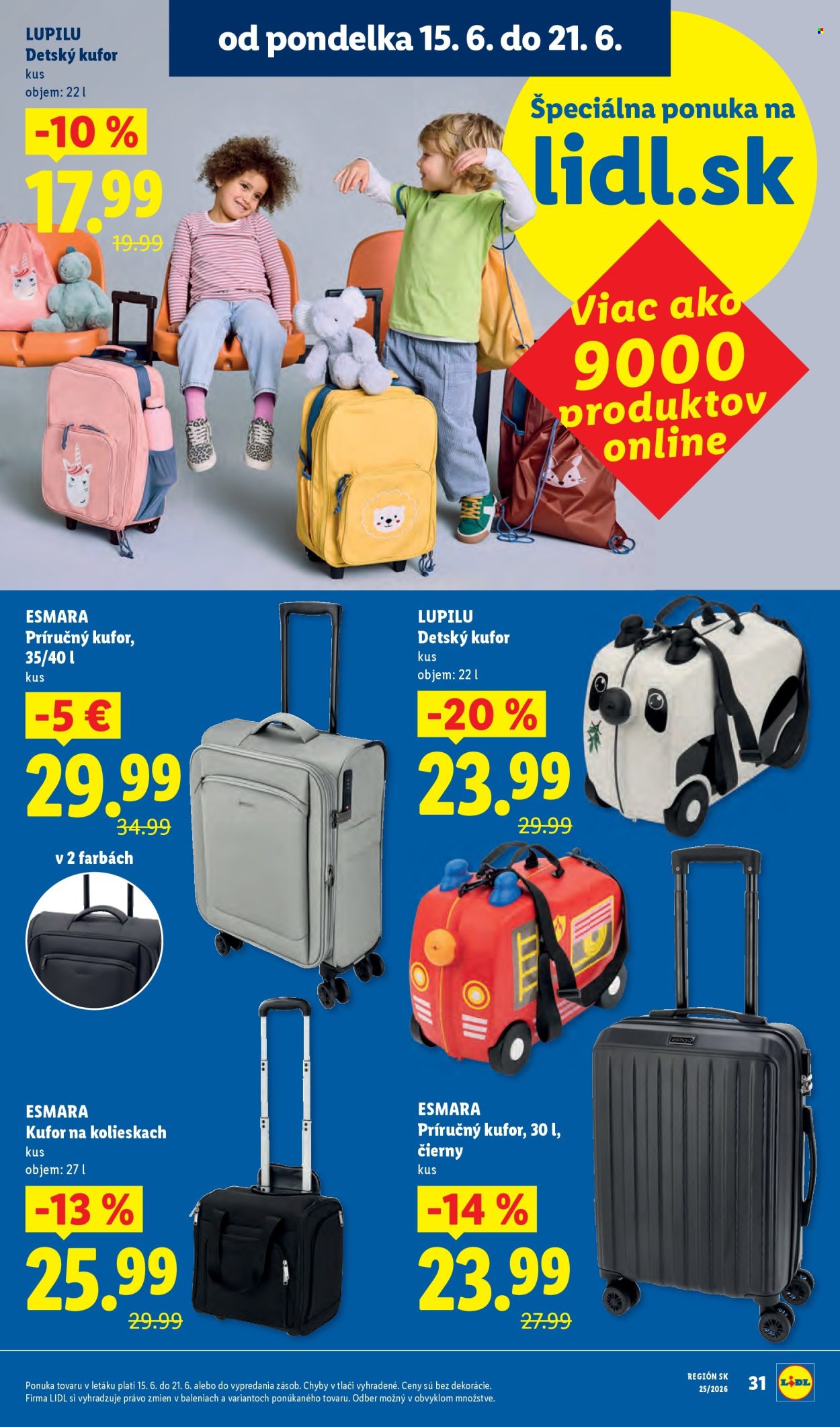 Leták Lidl - 15.6.2026 - 21.6.2026. Strana 7