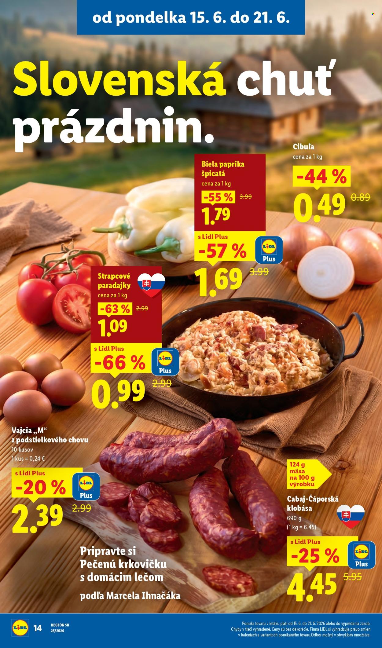 Leták Lidl - 15.6.2026 - 21.6.2026. Strana 18