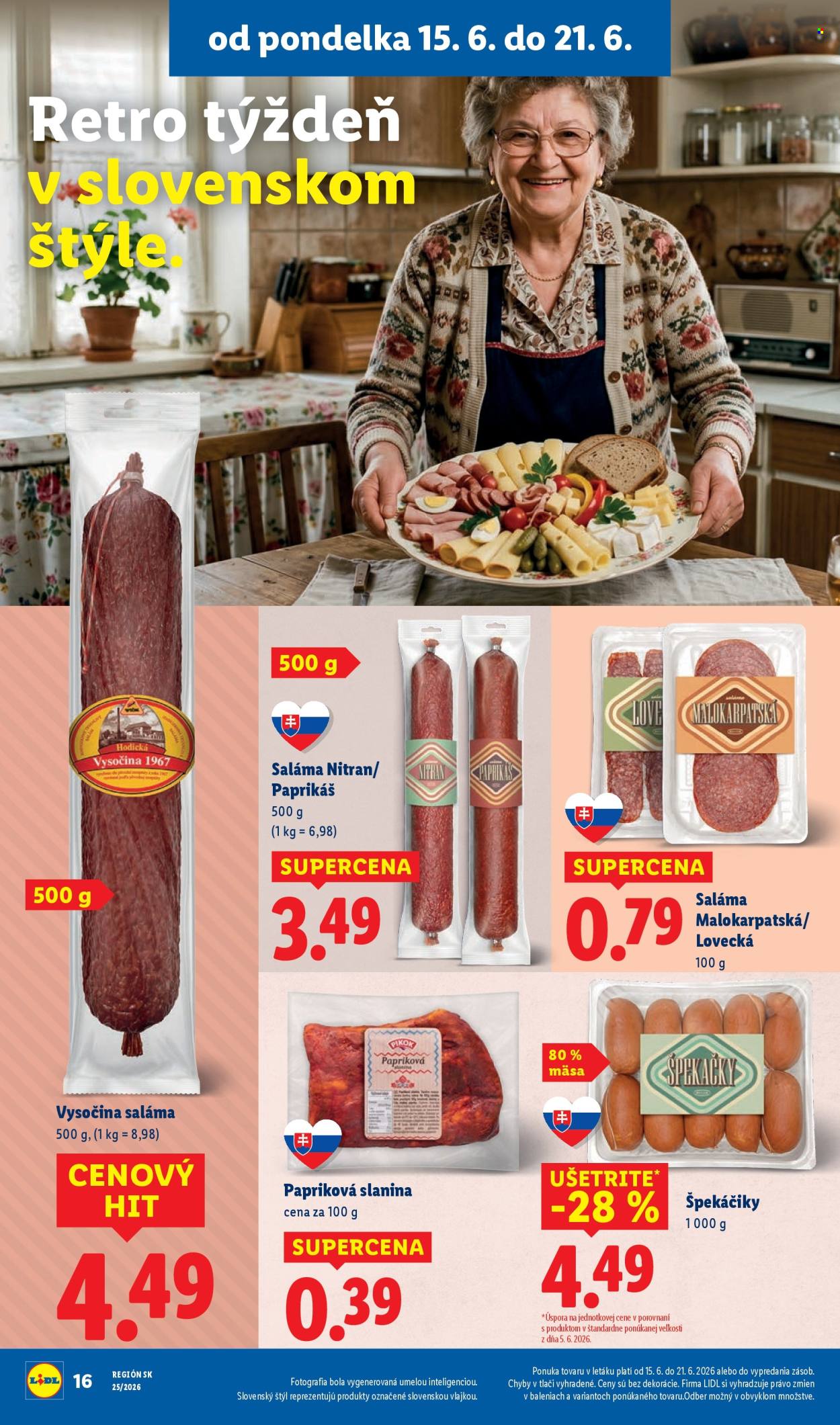 Leták Lidl - 15.6.2026 - 21.6.2026. Strana 20