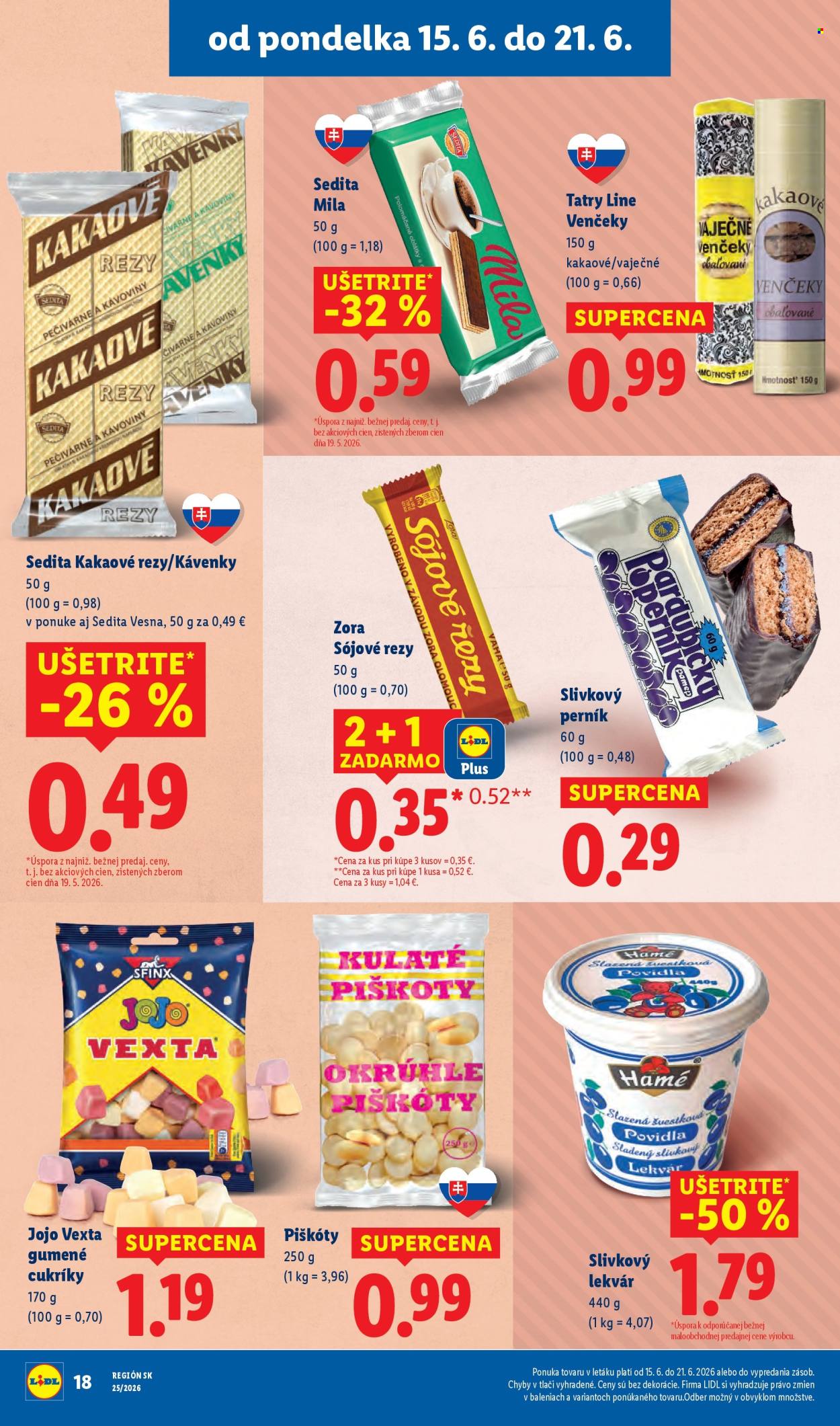 Leták Lidl - 15.6.2026 - 21.6.2026. Strana 22
